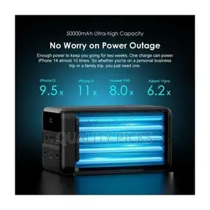 Oraimo Powerbox 500 50000mah 22.5W Power Bank- Black