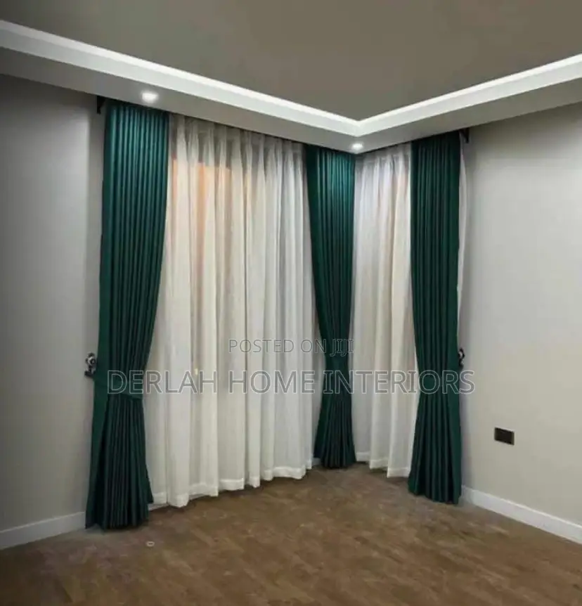 Curtains 2.5 Meters and Net 1.5 Meters