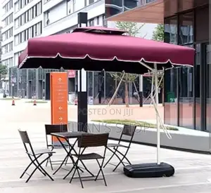 Patio Umbrella Parasol Umbrella With Rectangular Base