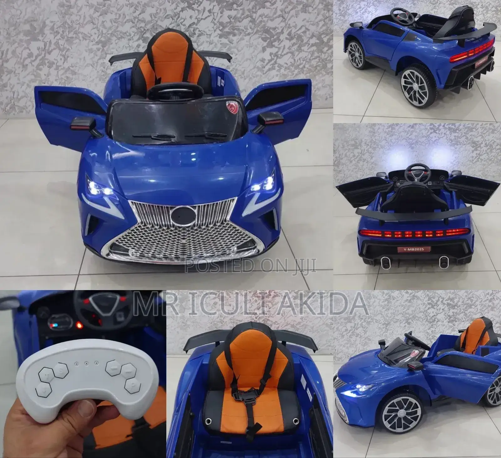 Lexus Remote Controlled Electric Rechargeable Kids Car