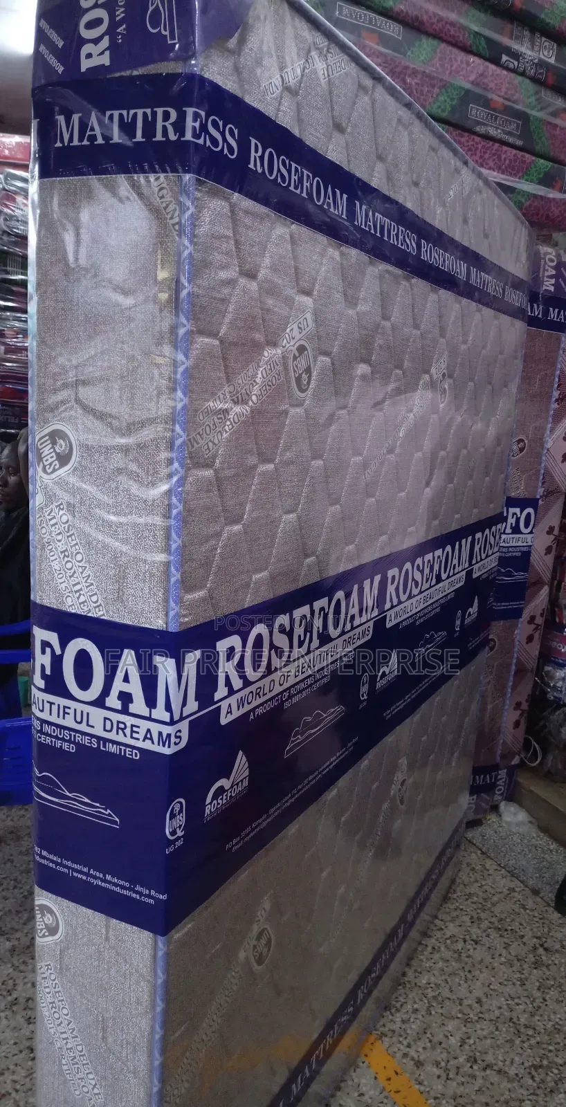 High Density Mattresses 5x6x8 Inches Rosefoam
