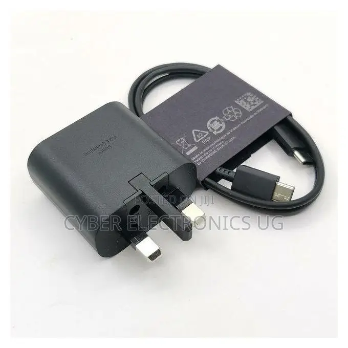 Type C Super Fast Charge Adapter and Type C to C Cable