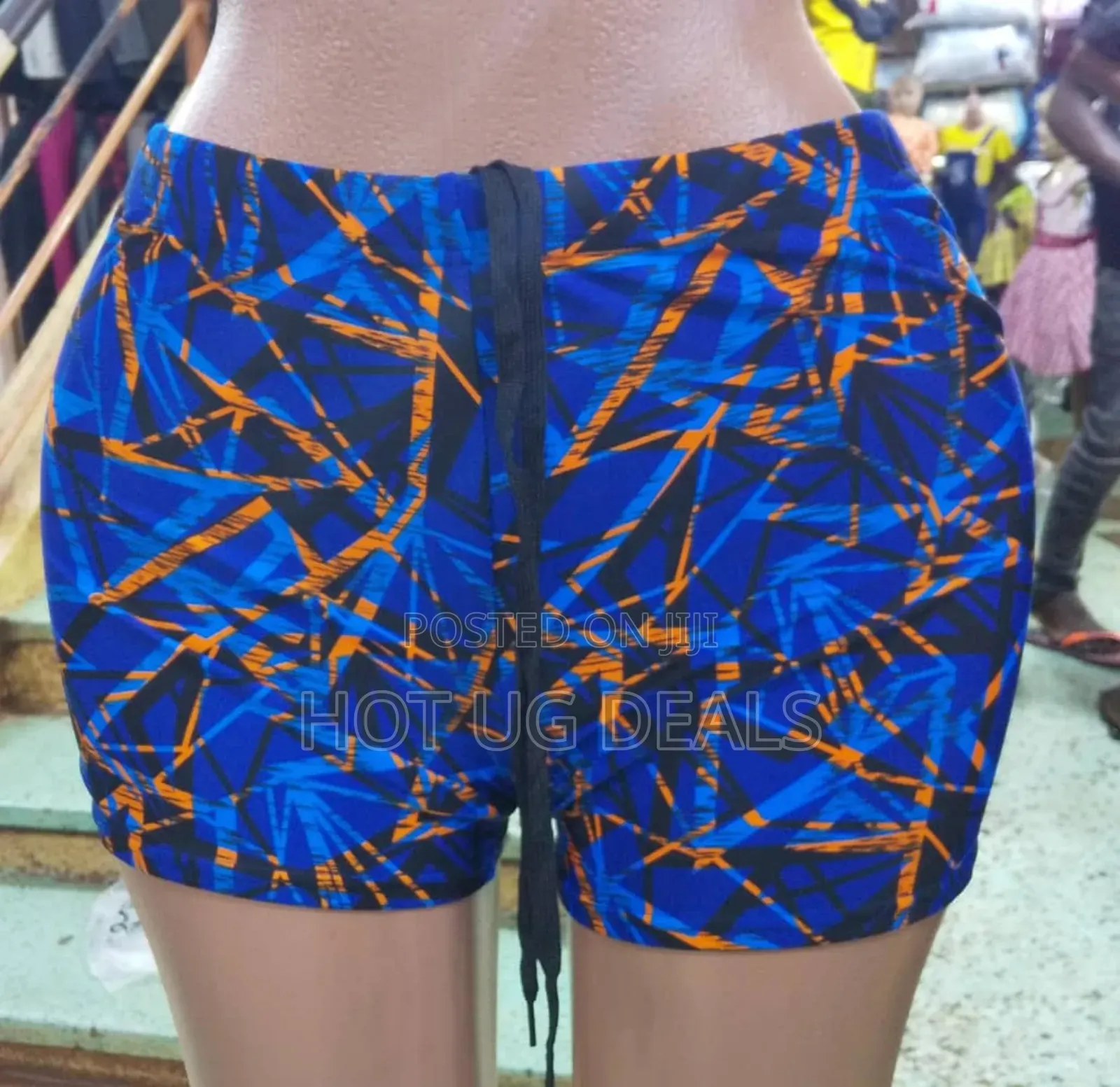 Mens Classic Stretcher Swim Pants Swim Wear- Multicolor