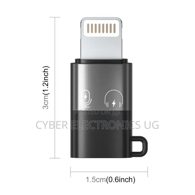 iPhone (Lighting) To USB-C / Type-c PD OTG Adapter