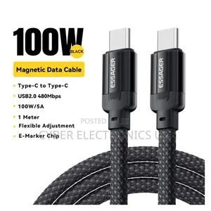 100w Usb C to C Pd3.1 Fast Charging Cable