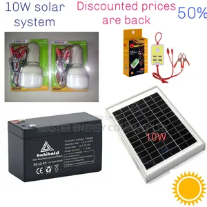 10w Solar System Full Kit Original