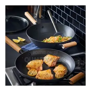 32CM Non-Stick Wok Stir Frying Pan Saucepan With Handle