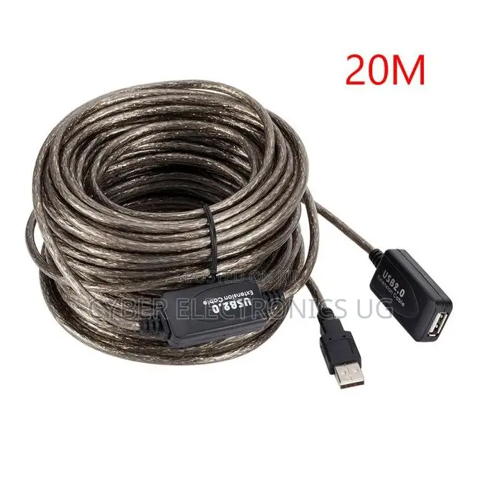 20m Usb 2.0 Extension Cable High Speed Male to Female