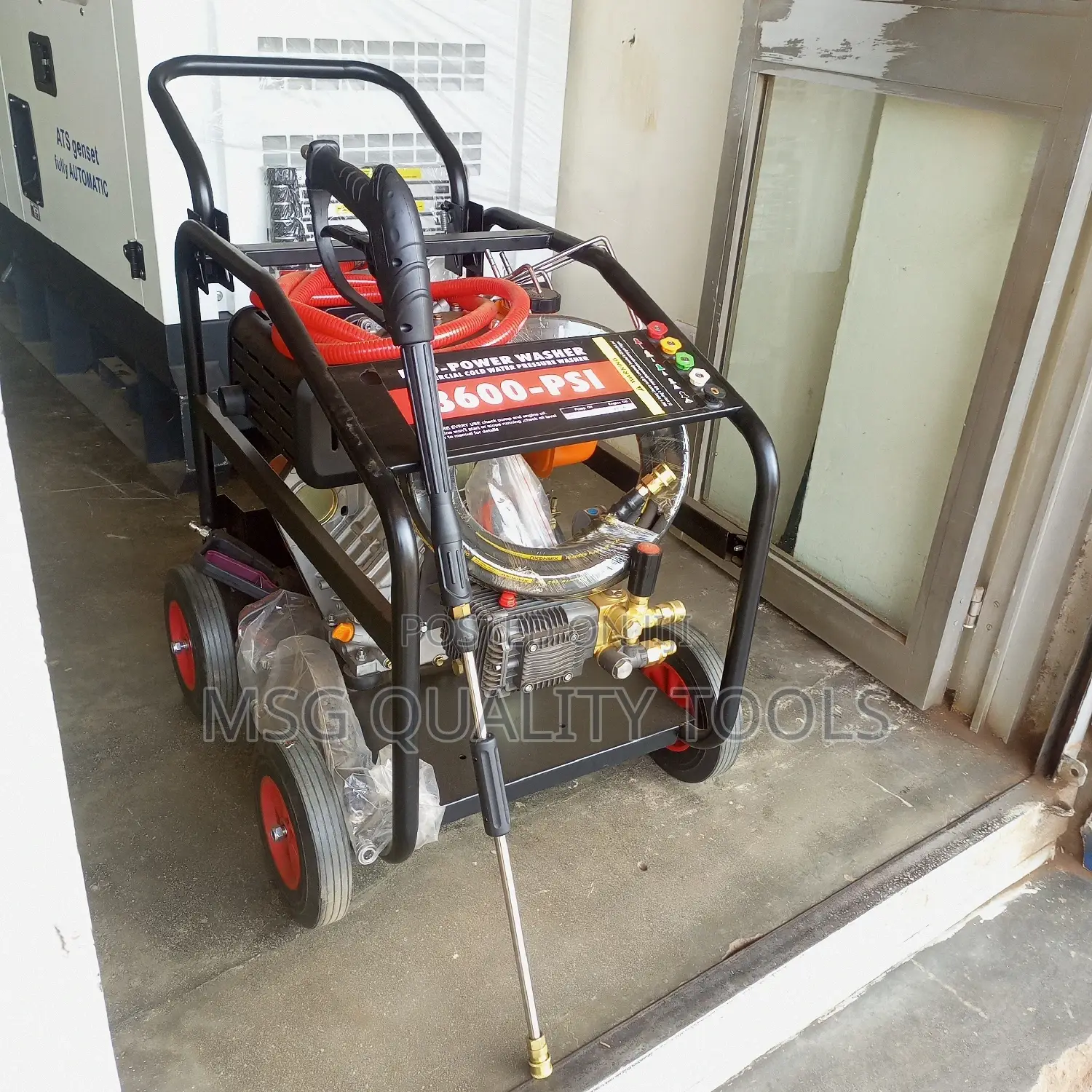 Diesel Pressure Washer 4wheel