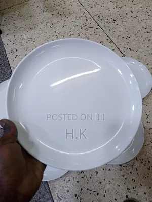 Wide Melamine Dinner Plates(6pcs )
