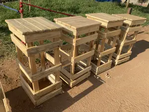 Pallet Counter Stools
