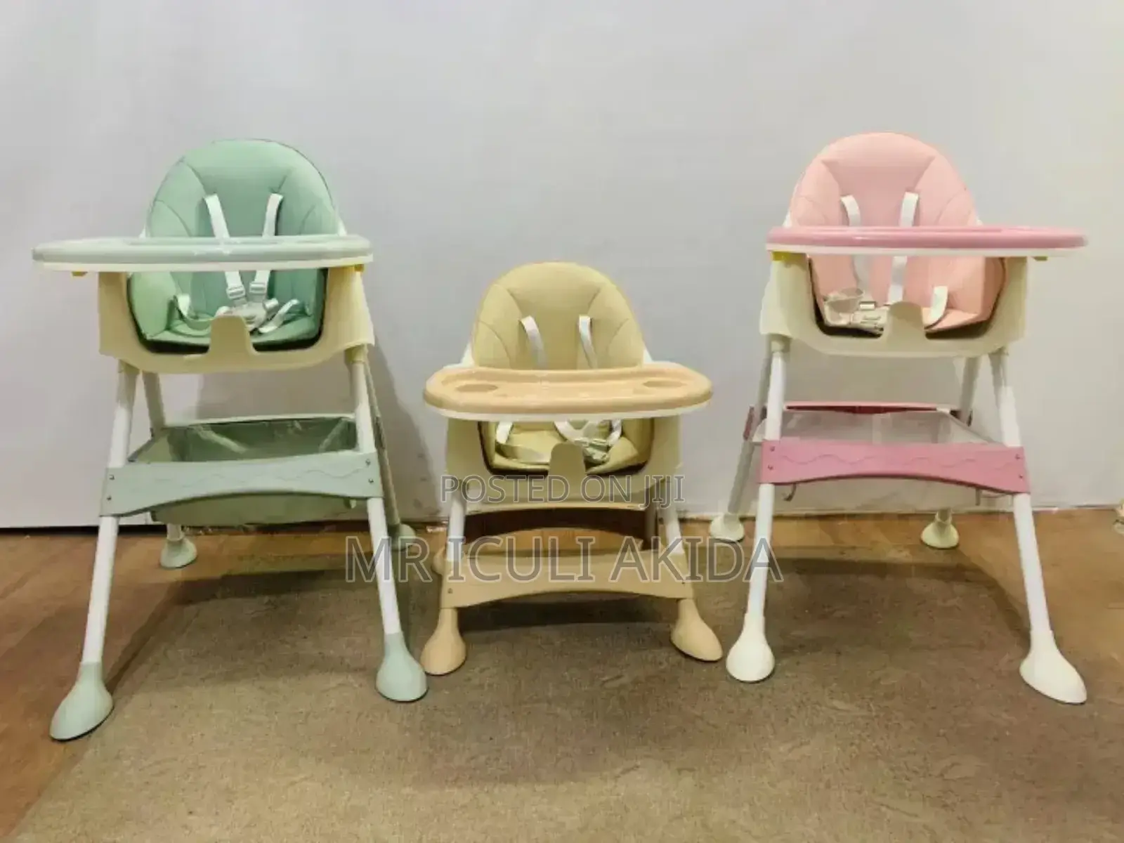 Baby Portable Feeding Safety Table High Chair WTH Compatment
