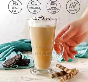 12pcs Latte Tall Glass for Hot/ Cold Beverage