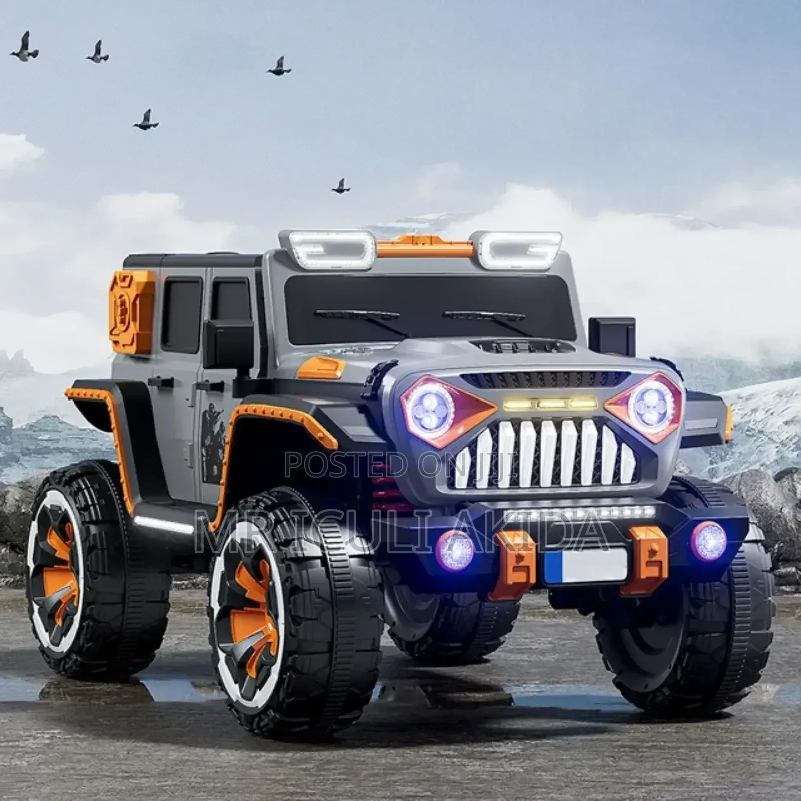 Kids 4x4 Off-Road Hybrid Jeep Electric Rechargeable Car