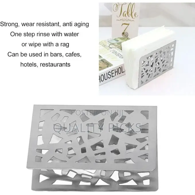 1 Piece of Paper Napkin Holder for Kitchen, Napkin Holder