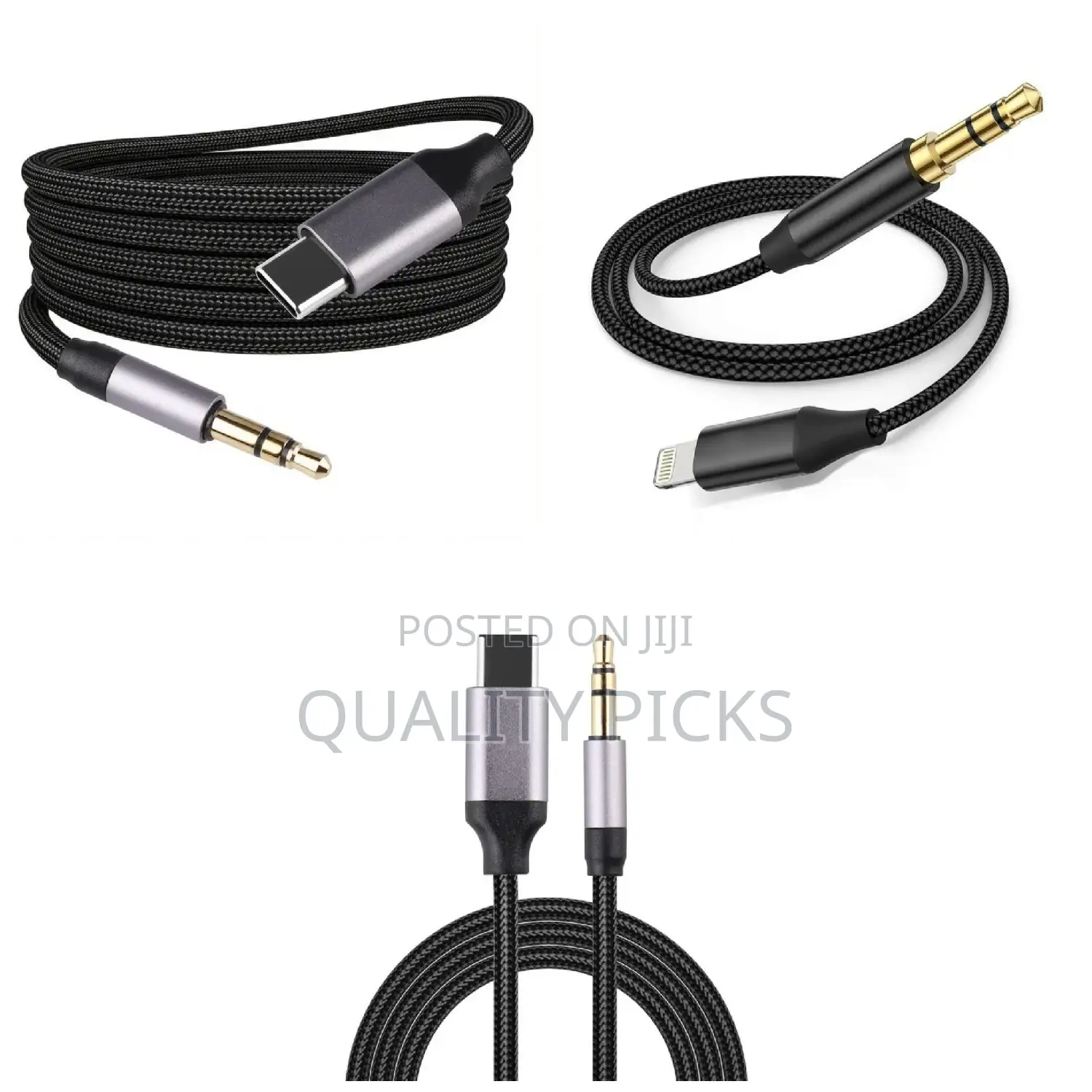 USB C to 3.5mm Aux Cable Type C Male Adapter Cable for Car