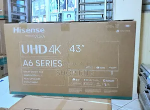 Original Hisense Uhd 43inch A6 Series TVS