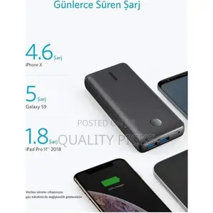 Anker Fast Powercore Select 20000 Mah 2port Power Bank