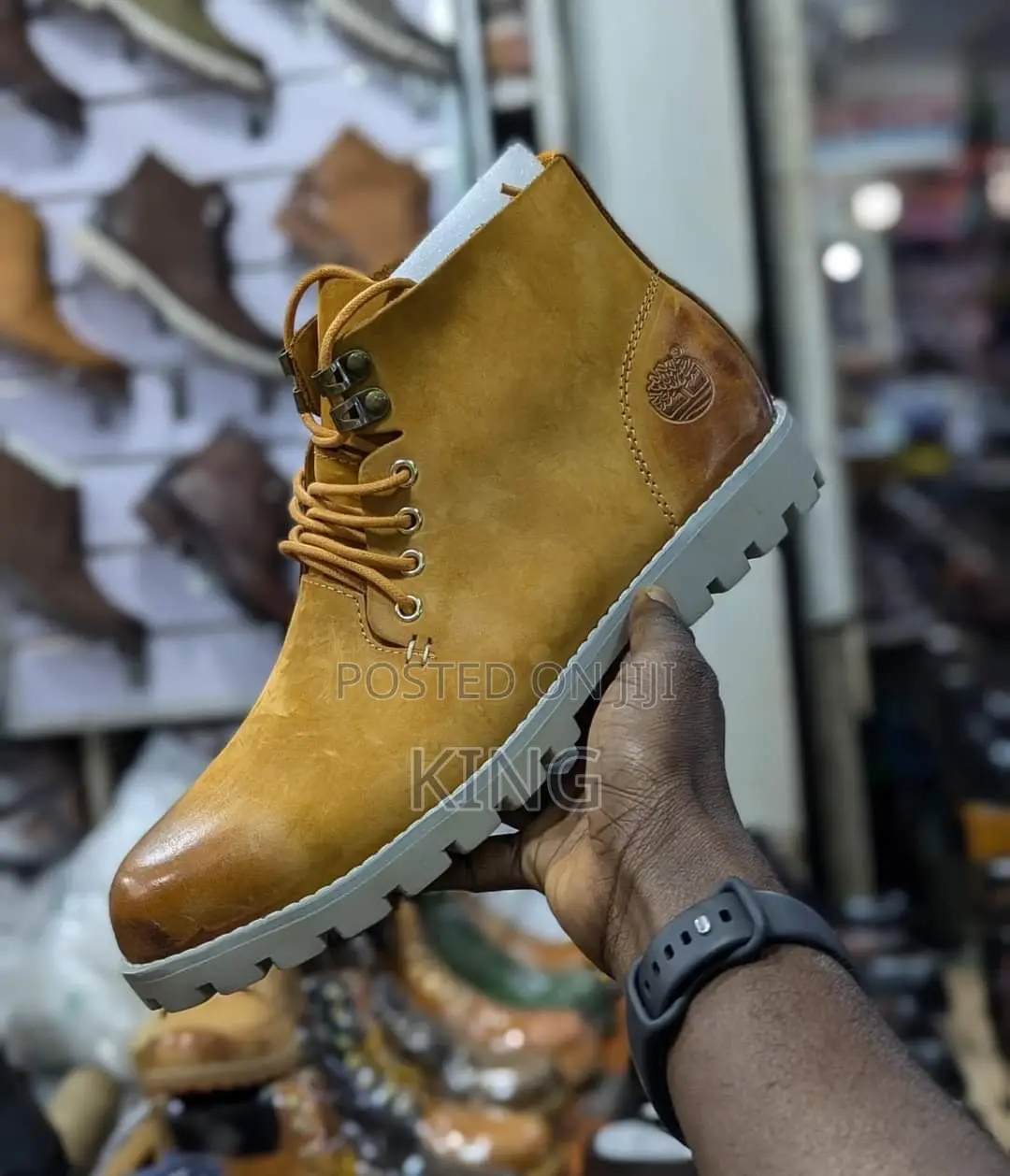 Legit Men Leather Boots