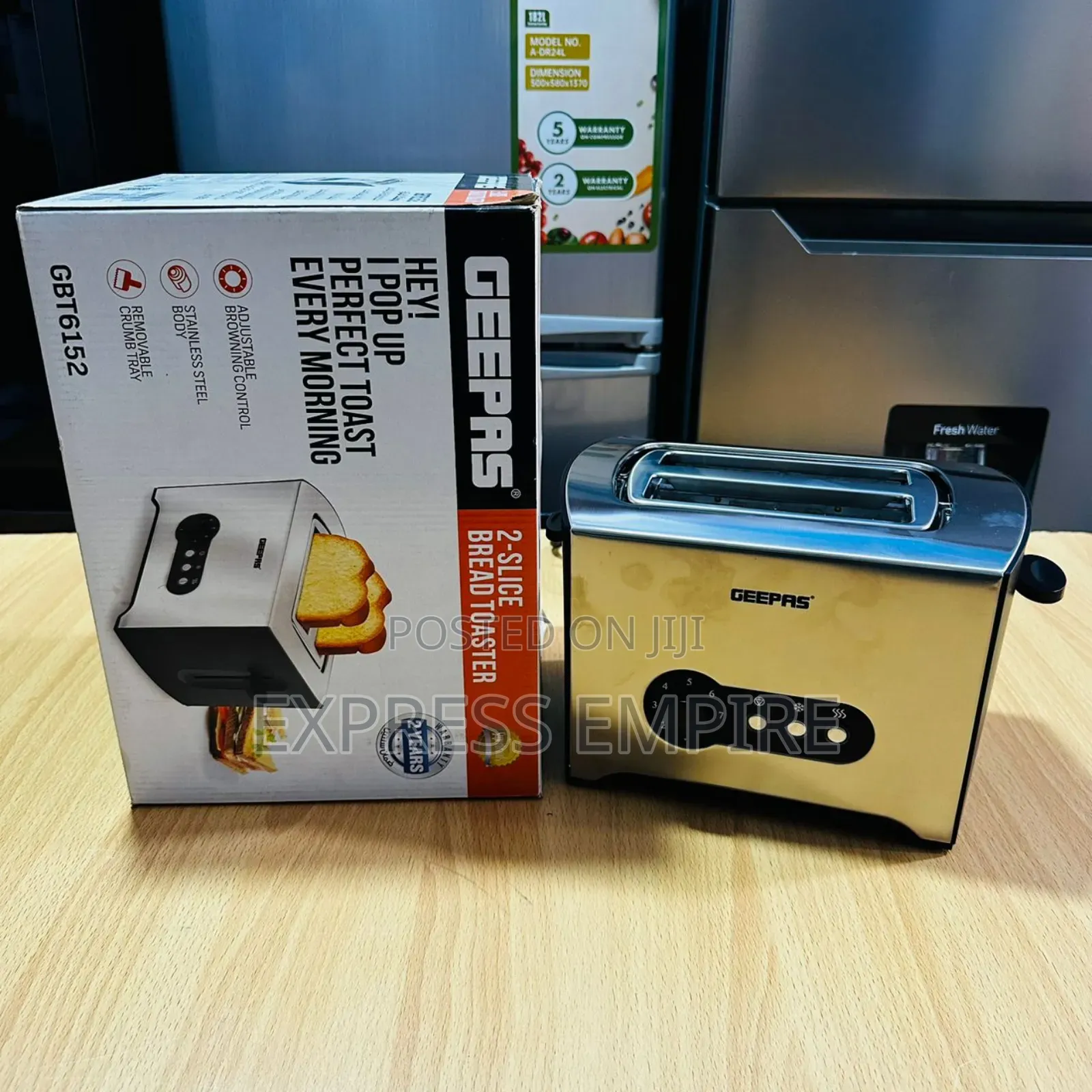 Geepas 2 Slice Bread Toaster