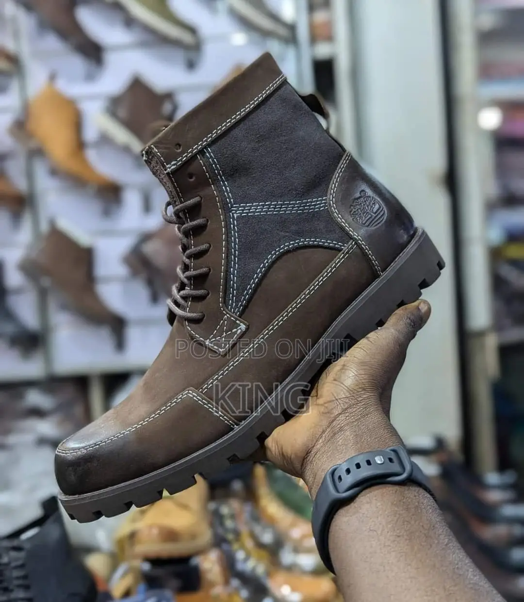 Exact Men Leather Boots