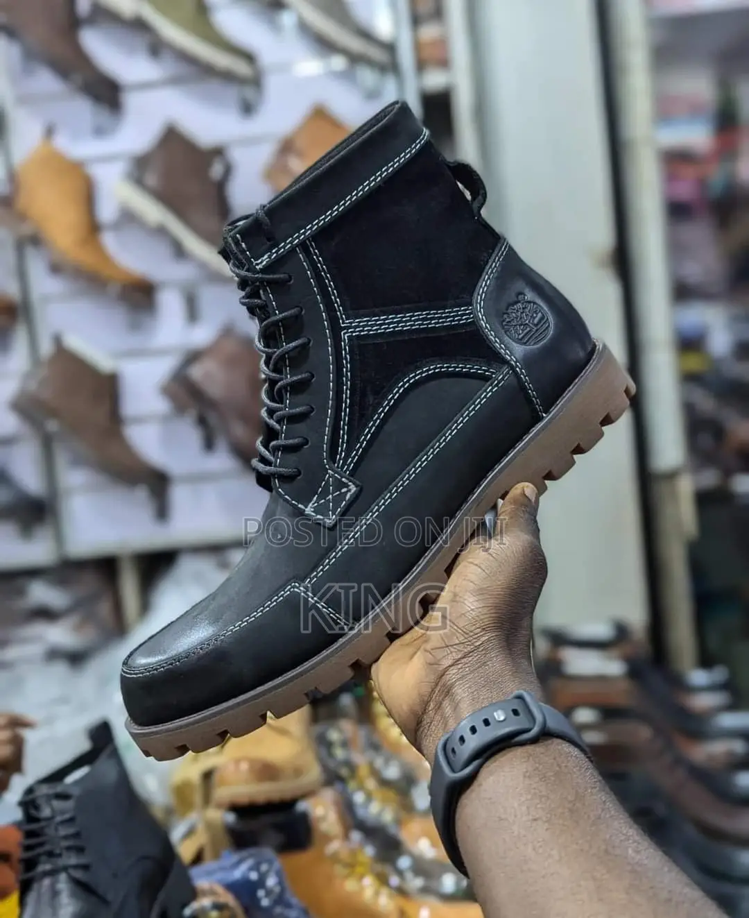 Dope Men Leather Boots