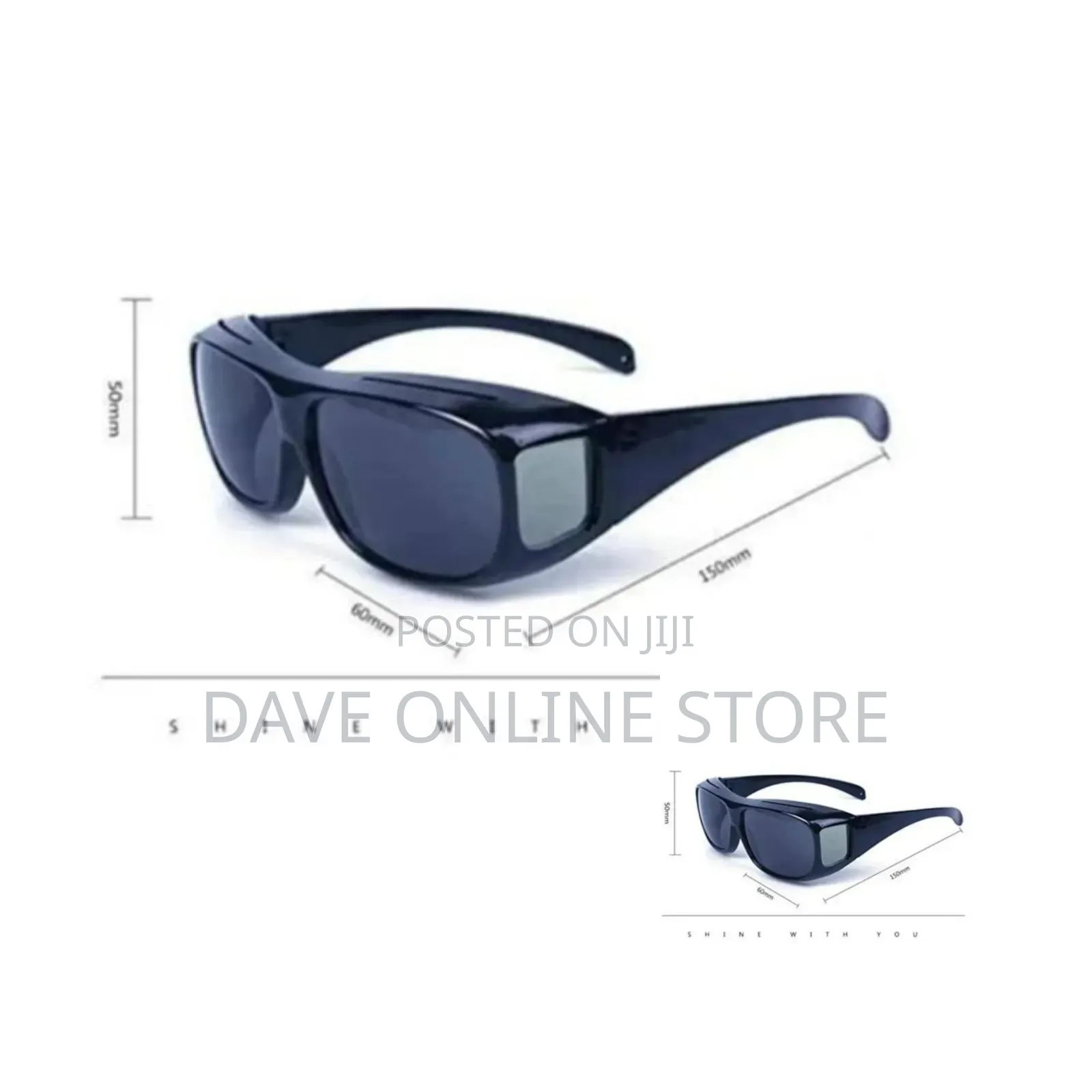 HD Vision Goggles Clear Protection From Direct Sunlight