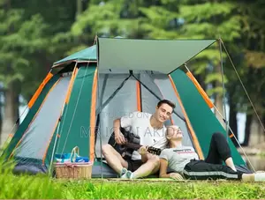 4sleeper Automatic Camping Tent With 4doors a Mosquito Net