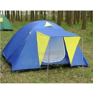 3sleeper Manual Camping Tent With Waterproof Cover Window