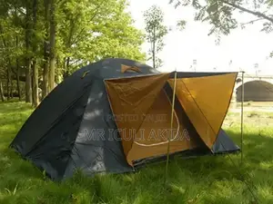 6people Manual Camping Tent With Waterproof Cover 2windows