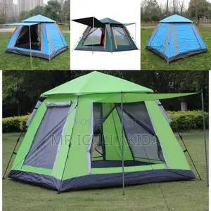 4sleeper Waterproof Automatic Camping Tent WTH Mosquito Net