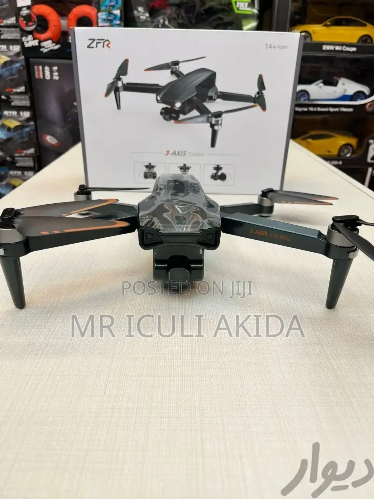 ZFR F188 Quadcopter Drone WTH 5G GPS 3-Axis Gimbal