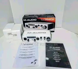 M-Audio M-Track Two Channels USB Sound Card Studio Recording