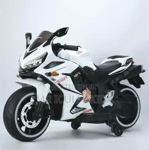 12V Two-Wheel Mini Motorcycle for Children Ride-on Toy White