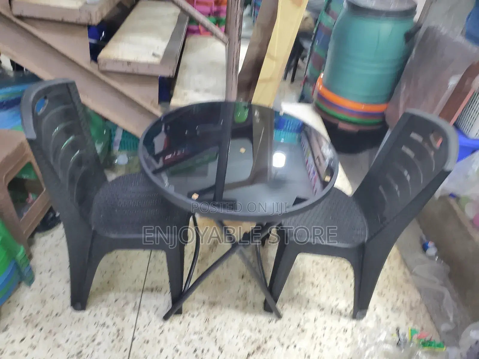 Foldable Table and 2 Chairs