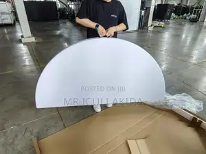 1.8mtrs 10-12seater Plastic Exhibition White Folding Table