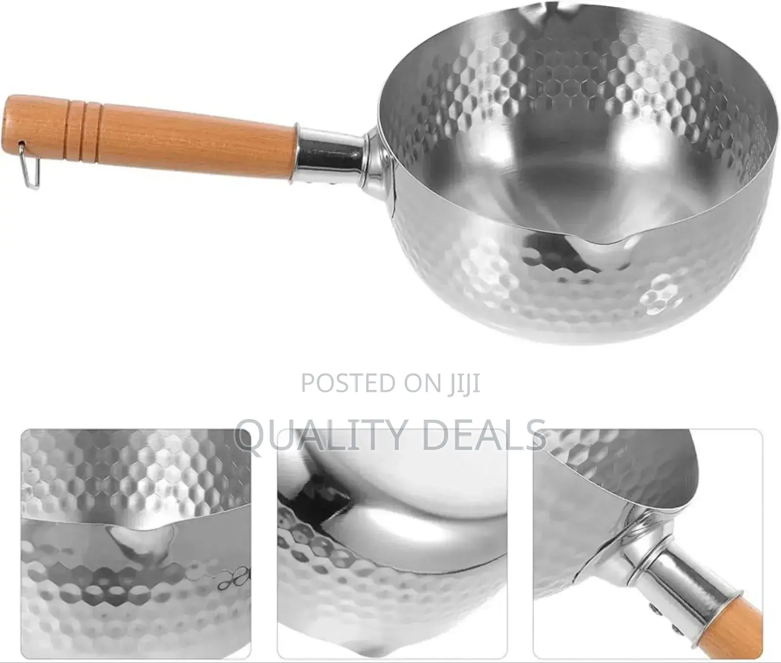 Stainless Steel Sheet Saucepan With Handle