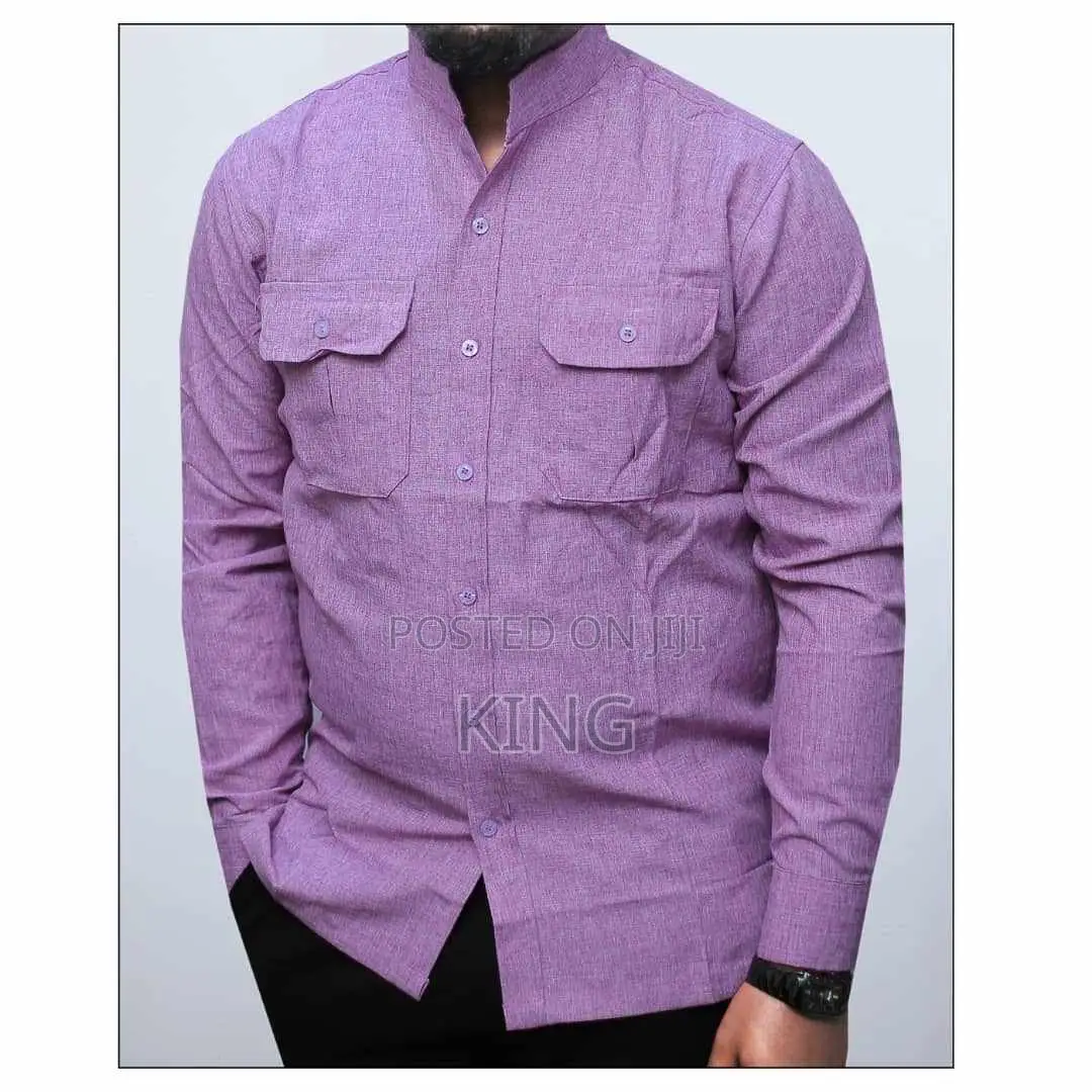 Stylish Double Pockets Shirt