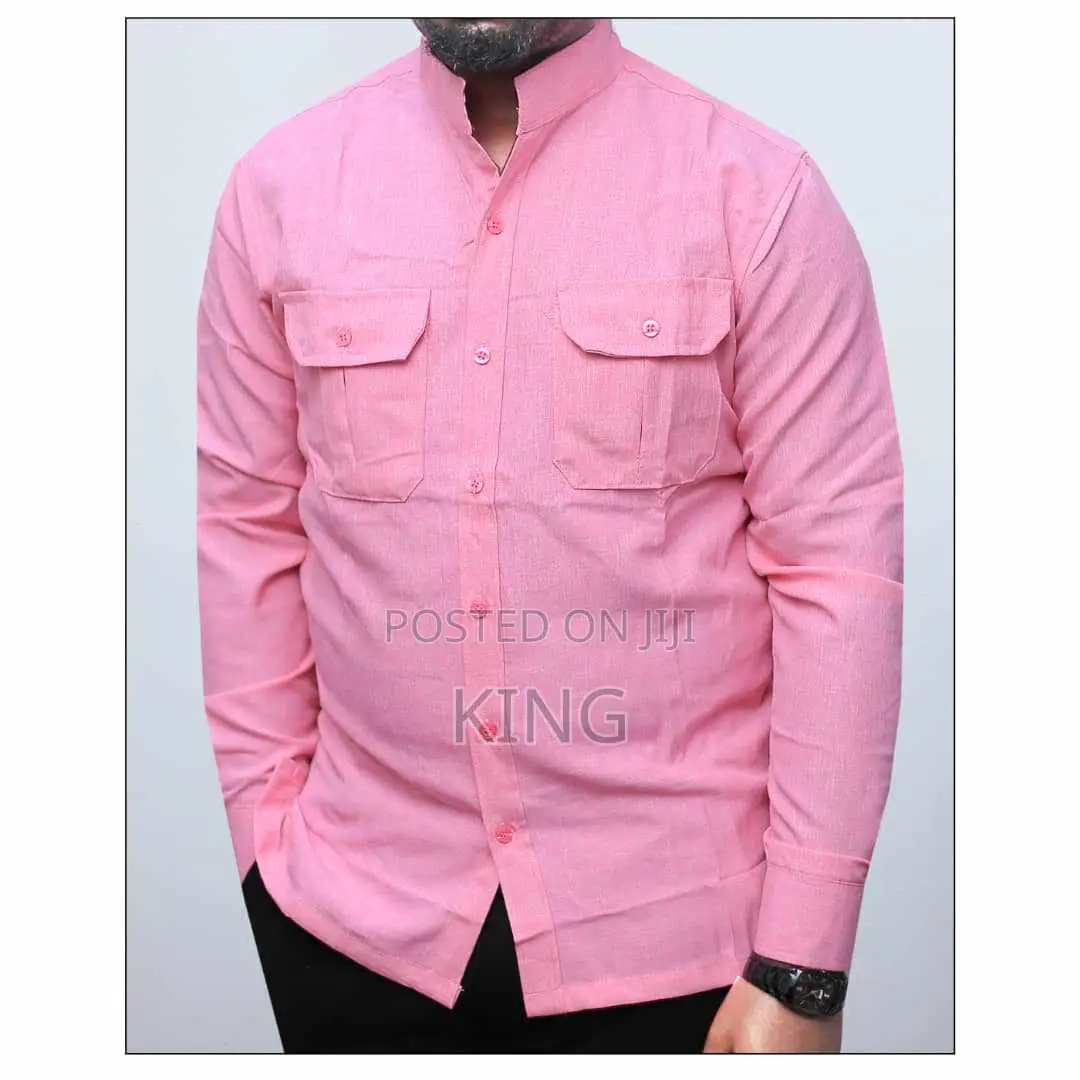 Fashionable Double Pockets Shirt