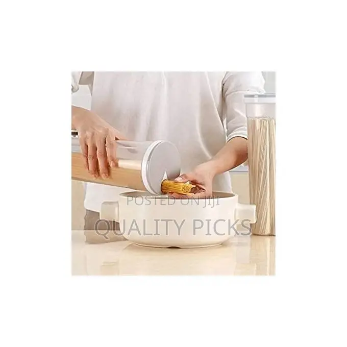 Spaghetti Storage Container,Cereal Food Box,Colourless.