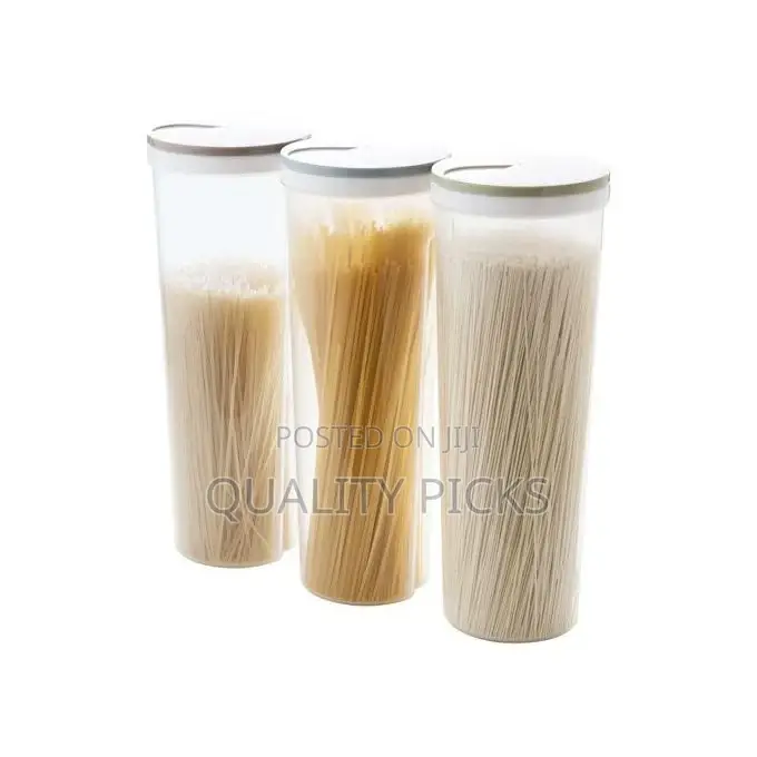 Spaghetti Storage Container,Cereal Food Box,Colourless.