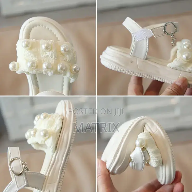 Girls Sandals Open Toe Mesh Design