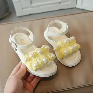 Girls Sandals Open Toe Mesh Design