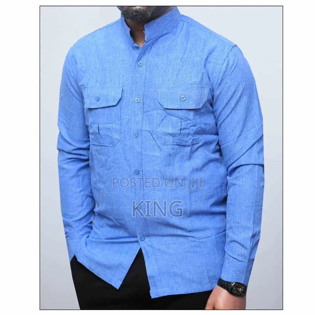 Heartening Double Pockets Shirts