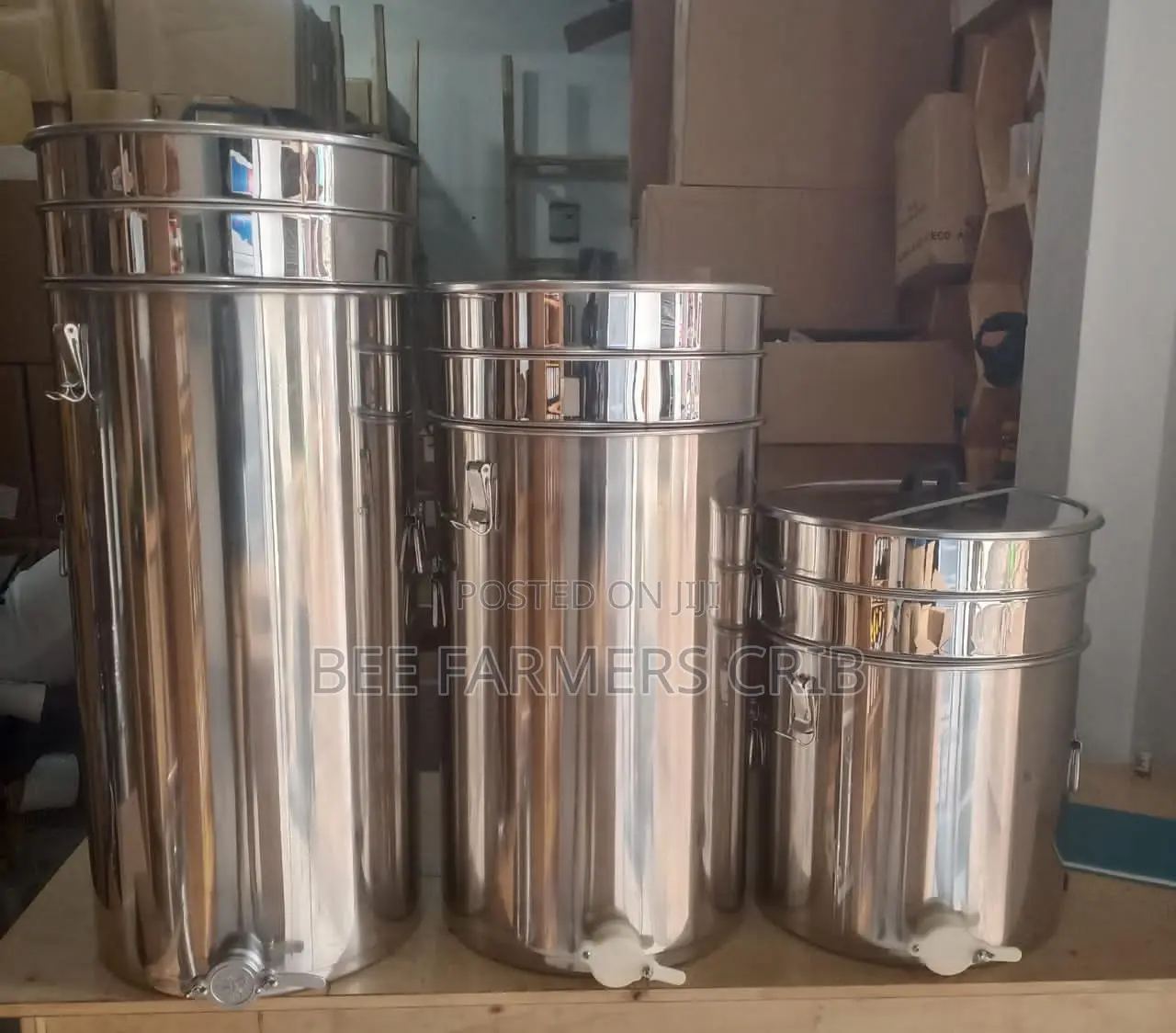 Honey Settling Tanks