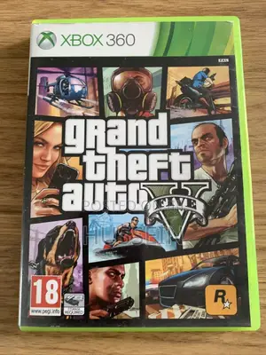 Grand Theft Auto v 5 Xbox 360 Action Adventure Video Game Ma
