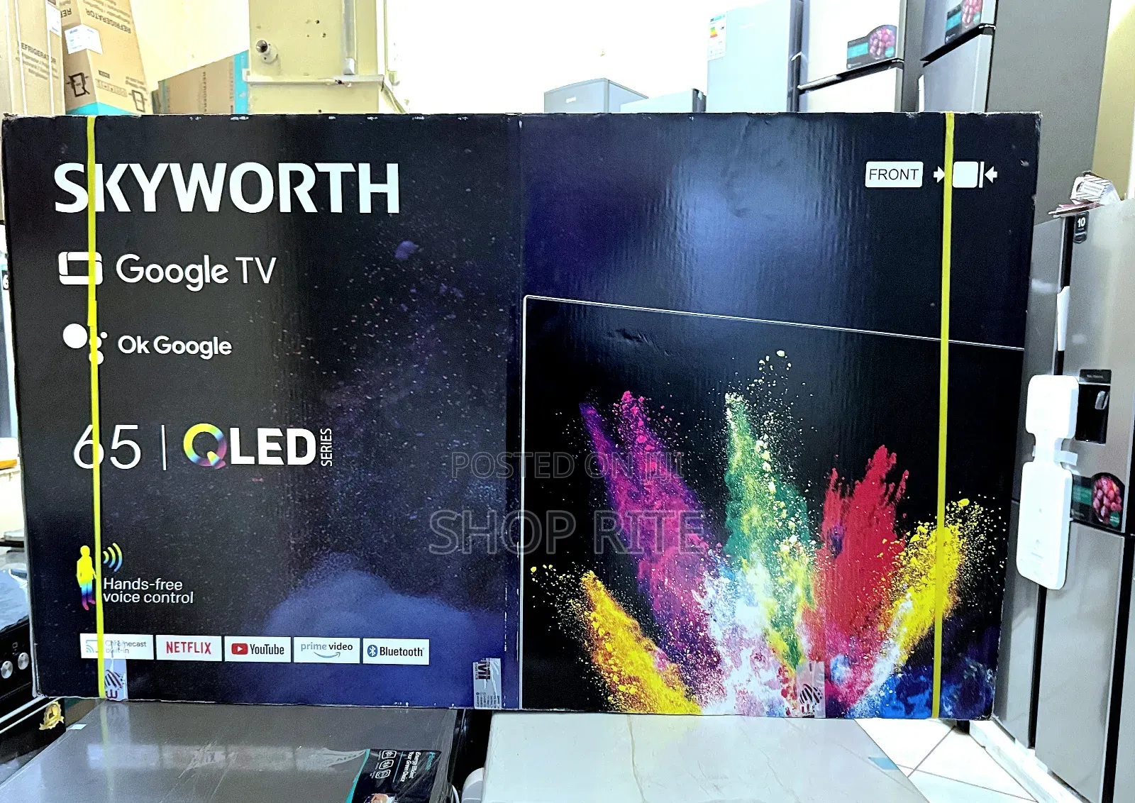 Beyi Powa Skyworth 65inch Qled Smart Android TVS