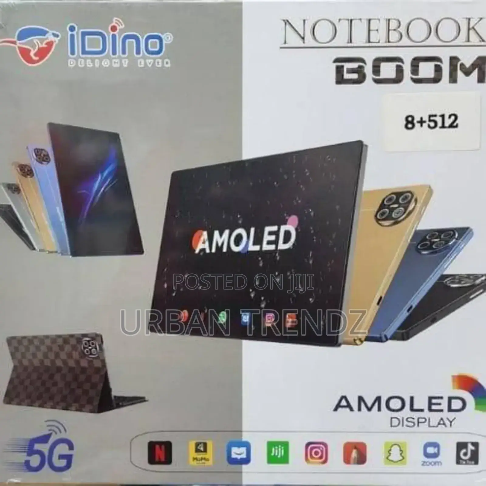New Idino Notebook 10 512 GB Black