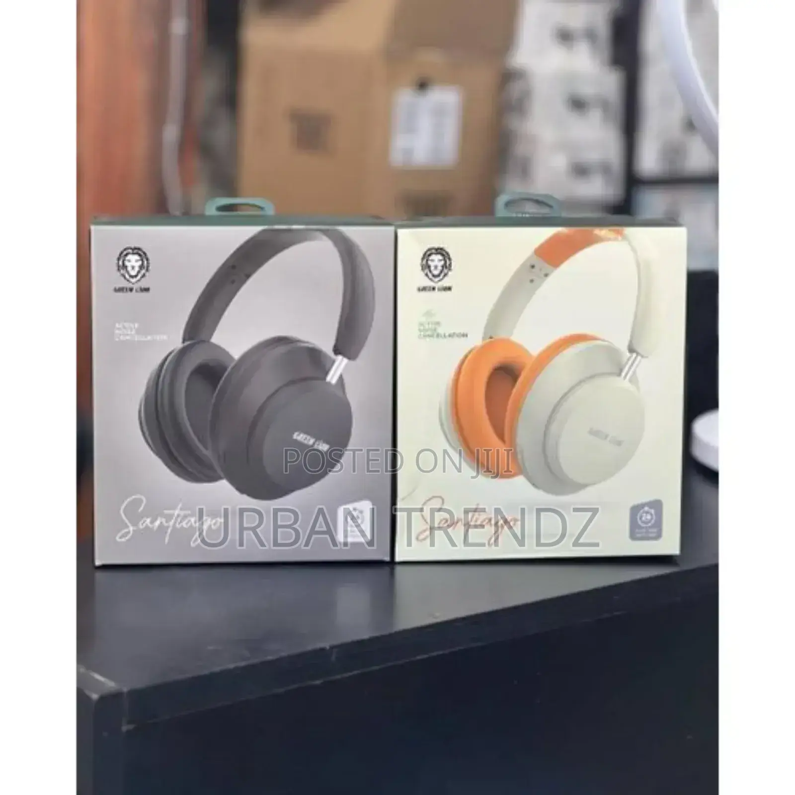Green Lion Santiago Wireless Headphone Safe Noise Cancelling