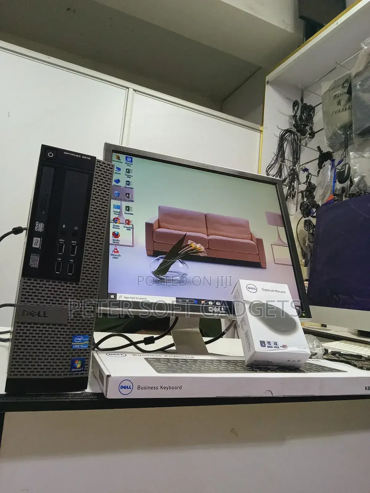 Desktop Computer Dell OptiPlex 7010 8GB Intel Core I5 HDD 500GB